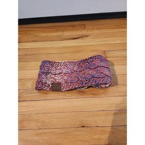 C.C Exclusives NWT Women's Cable Knit Headwrap Multi Colored Ear Warmer Headband